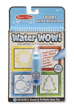 MELISSA WATER WOW KOLOROWANKA WODNA KOLORY KSZTAŁT