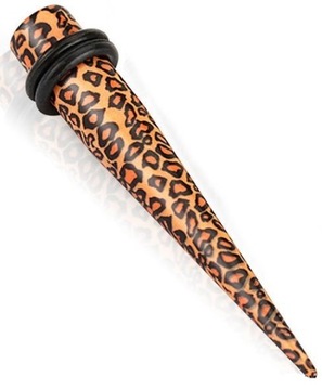 AKRYLOWY ROZPYCHACZ TAPER LEOPARD 5 mm
