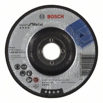 КОРУНДОВЫЙ ДИСК BOSCH для шлифования стали 125/6