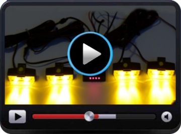 LED STROBE / ADVERTISING CONTROLLER 4 канала 12V - 24V