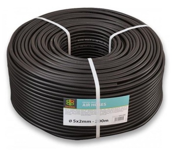 Wąż Techniczny Zbrojony FI 5X2mm 15/45 bar z Metra