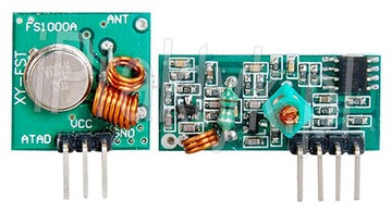 Nadajnik Odbiornik 433MHz RF ARM AVR Moduł Arduino