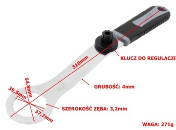 SUPER B TB-BB15 КЛЮЧ ДЛЯ КРОНШТЕЙНОВ SM-BB9000 SM-BB93