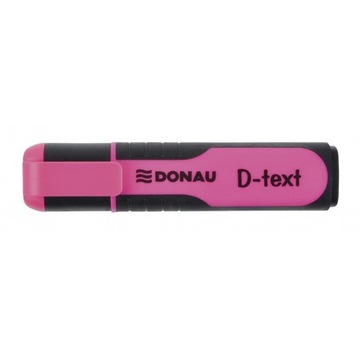 Zakreślacz Donau D-Text Różowy
