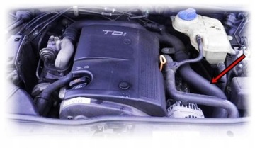 AUDI A6 C5 A4 B5 FL VW PASSAT 058145856J C TRUBKA WAZ PŘÍVOD TURBÍNY