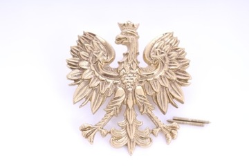 ORZEŁ POLSKI SYMBOL POLSKA 20 cm MOSIĄDZ GODŁO