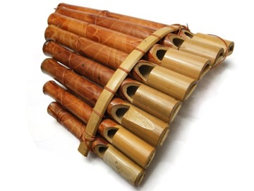 FLETNIA z Bambusa Instrument 8-tonowy Rękodzieło