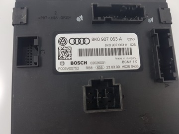 AUDI A4 A5 Q5 МОДУЛЬ КОМФОРТ BCM 8K0907063A