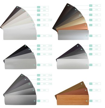 АЛЮМИНИЕВЫЕ ЖАЛЮЗИ, перфорированные, под дерево