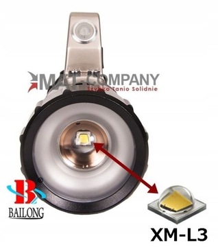 ПОЛИЦЕЙСКИЙ СВЕТОДИОДНЫЙ ФОНАРЬ CREE XM-L3 ZOOM