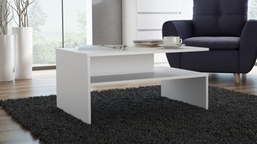 ЖУРНАЛЬНЫЙ СТОЛИК OLA BENCH ГОСТИНАЯ БЕЛЫЙ 100x48x50