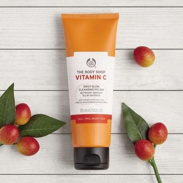 THE BODY SHOP VITAMIN C DAILY CLEANING POLISH Пилинг-гель с витамином C