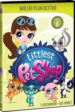 Dvd LITTLEST PET SHOP część 8 - WIELKI PLAN BLYTHE