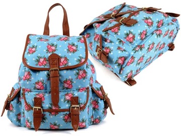 P3 Большой A4 Vintage рюкзак Unisex Retro FullPrint