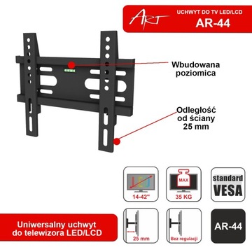 КРЕПЛЕНИЕ ДЛЯ LCD LED ТЕЛЕВИЗОРА ART AR-44 14-42