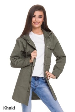 646__roz.M_____KURTKA PARKA KHAKI_ZAMEK