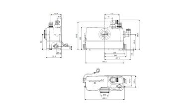 GRUNDFOS SOLOLIFT 2 WC-3 pompa rozdrabniająca