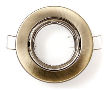 КОМПЛЕКТ ГАЛОГЕННЫХ ЛАМП, ЛАТУНЬ + LED 3W + GU10