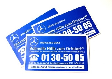 Naklejka sticker naklejki MERCEDES SERVICE