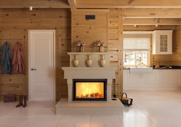 Kratka kominkowa wentylacyjna kremowa 17x17