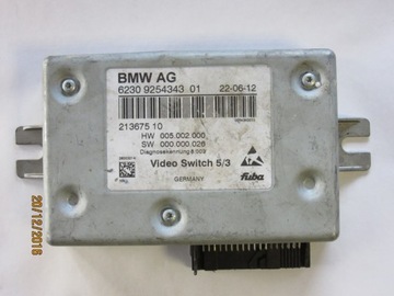 Bmw F01 F02 F10 F11 Sterownik Moduł TV Videoswitch