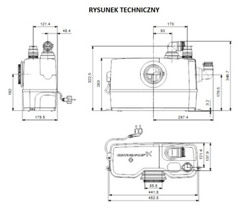 GRUNDFOS SOLOLIFT2 WC-1 POMPA ROZDRABNIAJĄCA