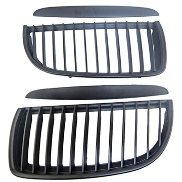 GRILL M-KIDNEY PACK E90/E91 05-08 ЧЕРНЫЙ МАТОВЫЙ