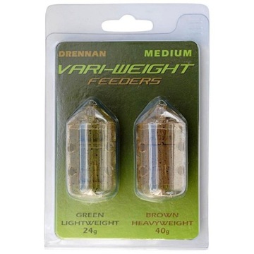 2 x KOSZYKI DRENNAN VARI-WEIGHT FEEDER 12-20g