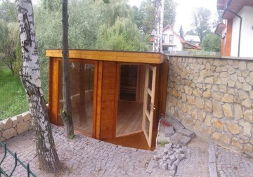 Sauna ogrodowa, DOMEK, ruska bania,