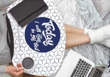 PODSTAWKA TACA POD LAPTOPA Z PODUSZKĄ DO ŁÓŻKA
