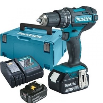 MAKITA WIERTARKO WKRĘTARKA UDAROWA 18V 62/36Nm 2 x 3,0Ah LI-ION WALIZKA MAK