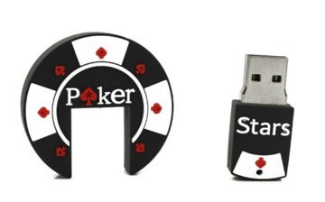 PENDRIVE PAMIĘĆ USB 32 GB POKER ŻETON STARS HAZARD