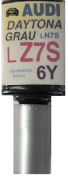 AUDI LZ7S 6Y DAYTONAGRAU LAKIER SAMOCHODOWY ZAPRAWKA DO RYS ARASYSTEM 10ML