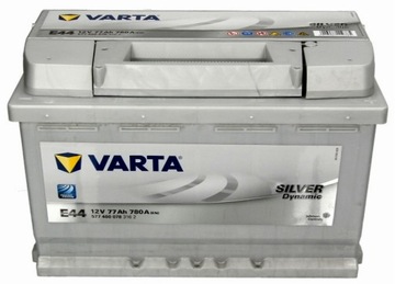 АККУМУЛЯТОР VARTA SILVER DYNAMIC 77AH 780A E44 P+ НОВАЯ МОДЕЛЬ!