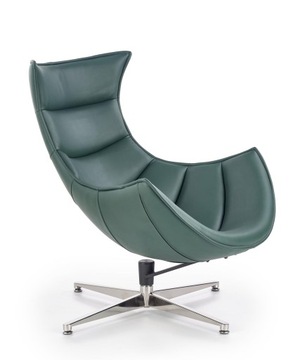 Stylowy fotel Luxor do salonu Zielony - relax! NEW