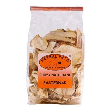 Herbal Pets Chipsy naturalne pasternak 125g/ B20