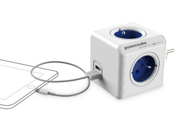 USB-разветвитель электрических розеток PowerCube