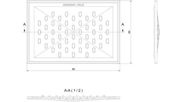 Чугунная решетка PARTS для каминной топки Simple M/S