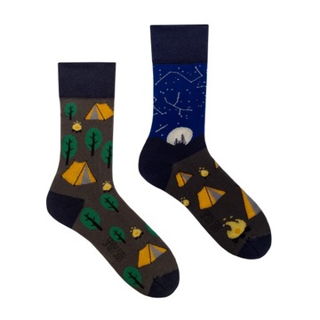 Kolorowe Skarpety SPOXSOX Biwak 36-39