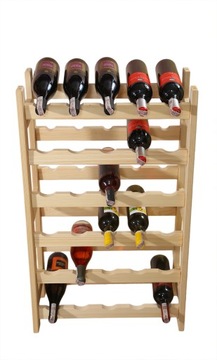 Regał, stojak na wino 30 butelek (5x6), producent