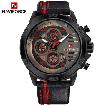 Мужские часы NAVIFORCE TOP Strap Leather COLORS GW