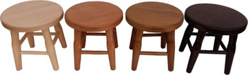 TABORET taborecik DREWNIANY BUKOWY ryczna -MASYWNY