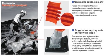 MIKASA UBIJAK STOPKA SKOCZEK MTX70E HONDA wacker