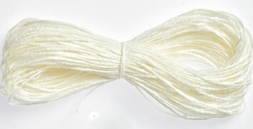 SZNUREK BIAŁY PAPIEROWY 48m DŁ. 1,5-2mm ŚR.