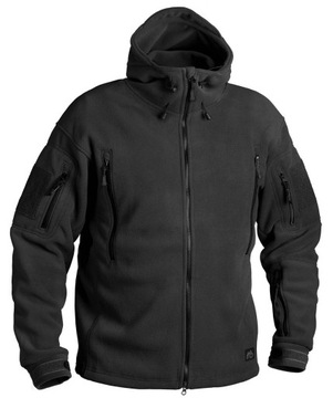 HELIKON PATRIOT Fleece Мужская флисовая толстовка черная XS