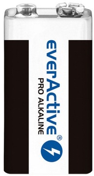 Bateria alkaliczna 9V everActive Pro 6LR61 / 6LF22