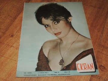EKRAN 7/1960 A Vadim, J Dean, A Janowska, E Taylor