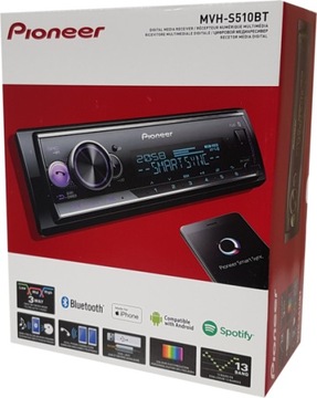 АВТОМОБИЛЬНАЯ РАДИО PIONEER MVH-S510BT BT MP3 USB