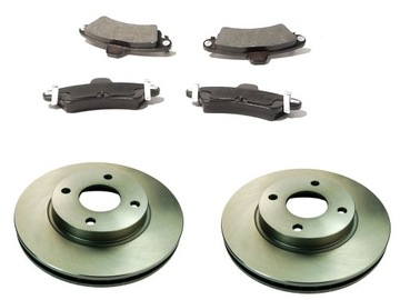 TARCZE + KLOCKI TYŁ FORD MONDEO I II mk1 mk2