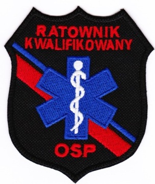 VAR Naszywka RATOWNIK KWALIFIKOWANY OSP